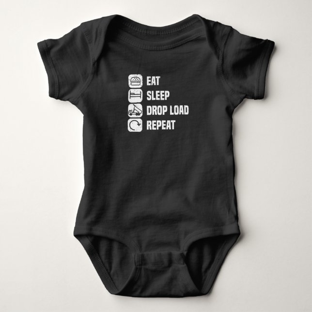 Truck Driver Truck Driver Vice Trucker Sayings Baby Bodysuit (Front)
