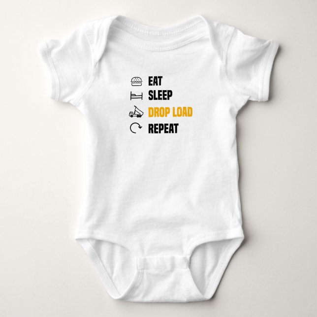 Truck Driver Truck Driver Vice Trucker Sayings Baby Bodysuit (Front)