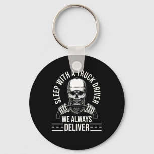 Truck Driver Trucking Trucker Keychain