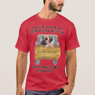 Truck Driving Dog Anatolian Shepherd Dog T-Shirt