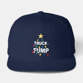 Truck Fump Minimal Art Xmas Lights And Star Visor