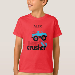 "TRUCK HEART CRUSHER" T-SHIRT PERSONALIZED