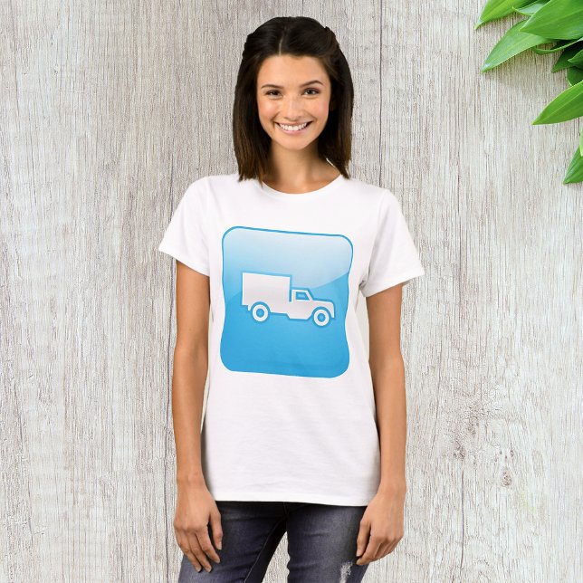 Truck Icon Womens T-Shirt (Creator Uploaded)