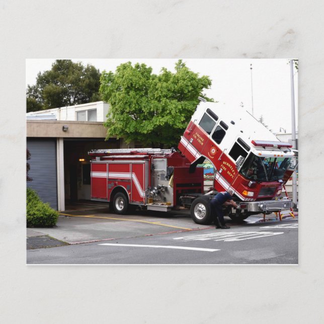 Truck Inspection Postcard (Front)