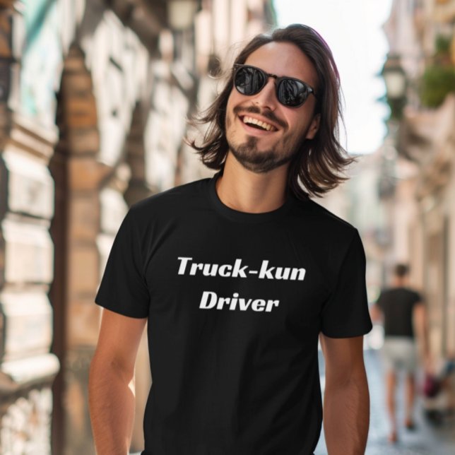Truck-kun Driver Anime T-Shirt (Creator Uploaded)