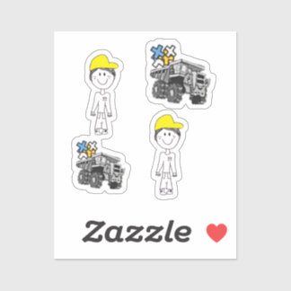 TRUCK LOAD HUGS - SON - FIFO HEARTS STICKER