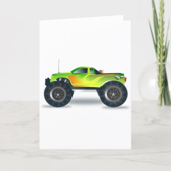 Truck Monster 4x4 Atv Destiny Congratulations Card by Honeysuckle_Sweet at Zazzle