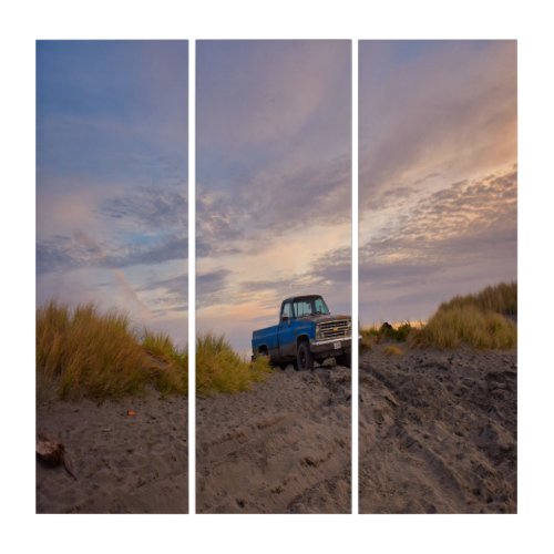 Truck on the Dune Triptych