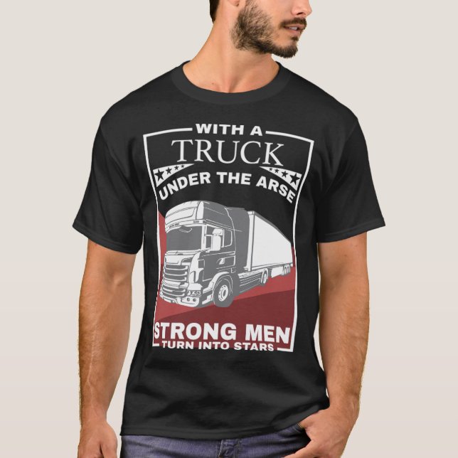 Truck Rig Funny exercise awesome  T-Shirt (Front)