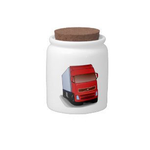 Truck Semi 4x4 ATV Destiny Congratulations Candy Jar