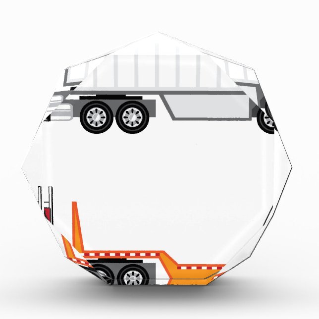 Truck semi and flatbed award (Front)