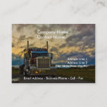 Truck Stop Sky Card Template at Zazzle