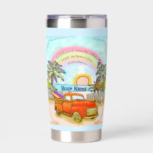 Truck Surfer Lighthouse tumbler