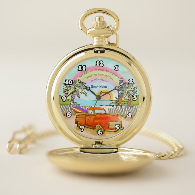 Truck Surfer Lighthouse watch (Inside)