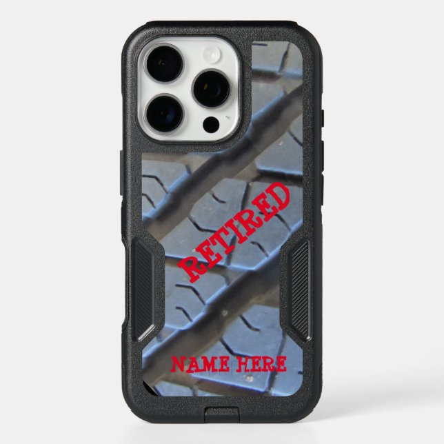 Truck Tire Tread Retirement OtterBox Phone Case (Back)