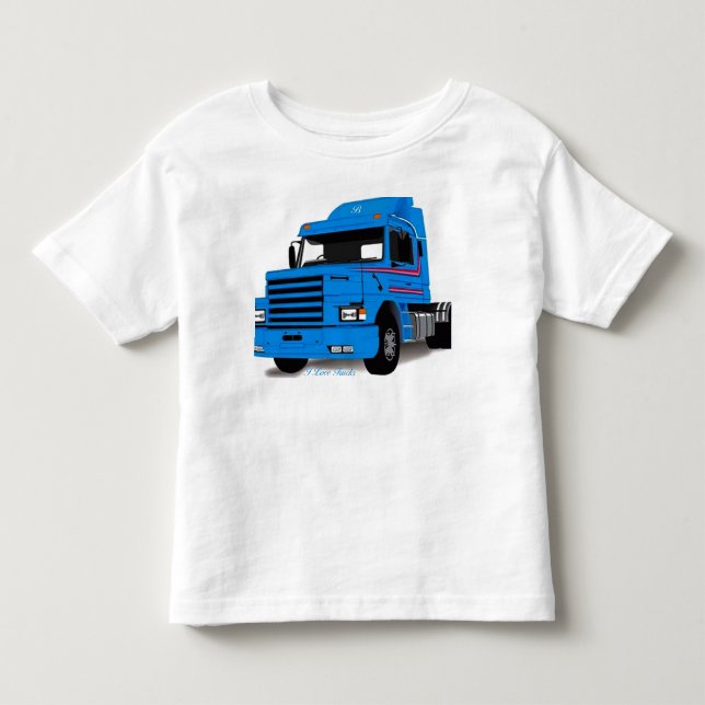 Truck Toddler T-Shir T-shirt (Front)
