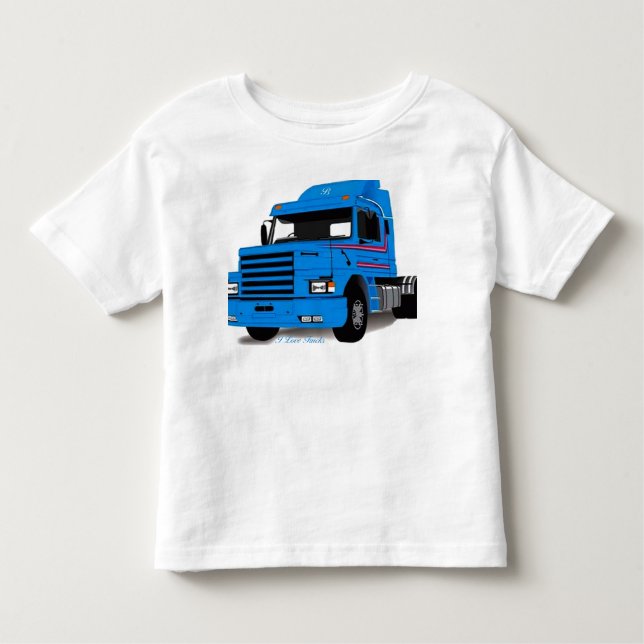 Truck Toddler T-Shir T-shirt (Front)