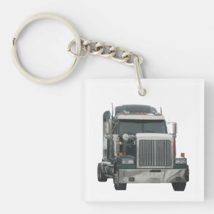 Truck Tractor Key Chain