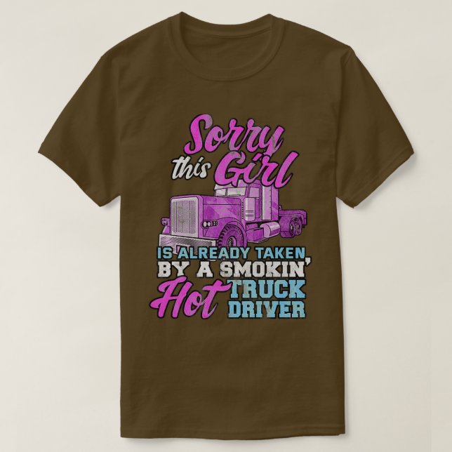 Truck Wife T-Shirt (Design Front)