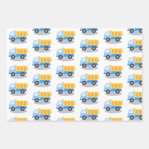 Truck wrapping paper sheets