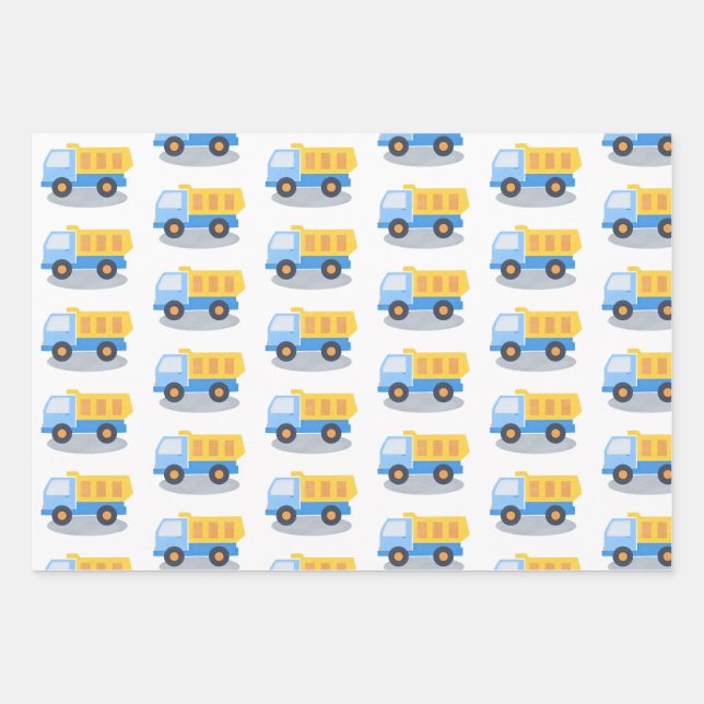 Truck  wrapping paper sheets (Front)