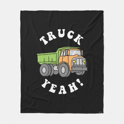 Truck Yeah Fleece Blanket