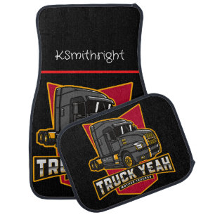 Truck Yeah! Mother Trucker Energy Car Floor Mat
