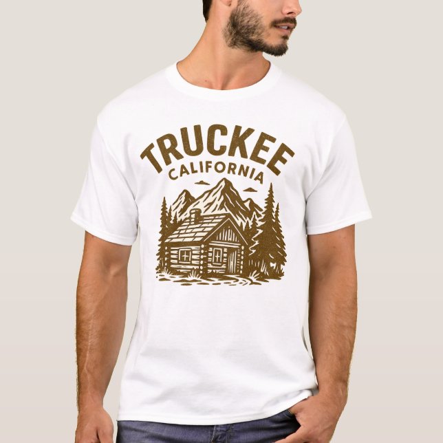 Truckee, CA Souvenir T-Shirt (Front)