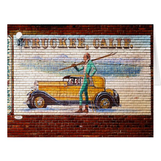 Truckee California Mural 2012 Cards (Front Horizontal)