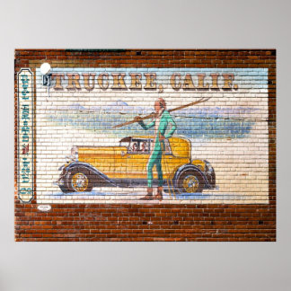Truckee California Mural 2012 Poster