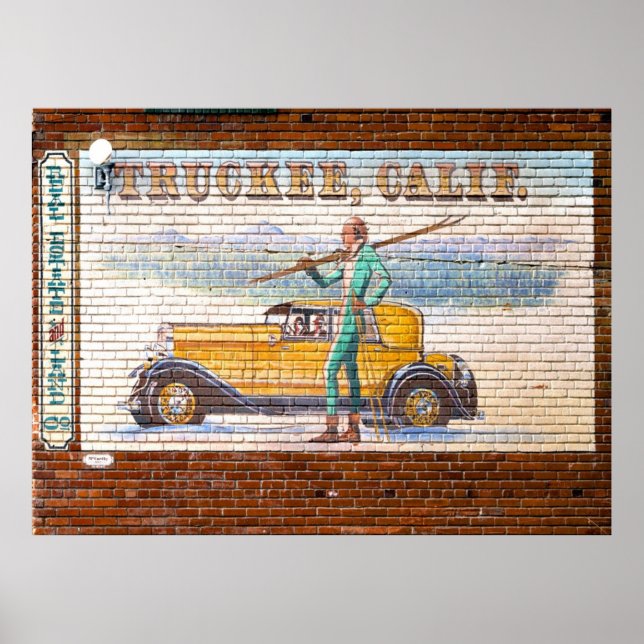 Truckee California Mural 2012 Poster (Front)