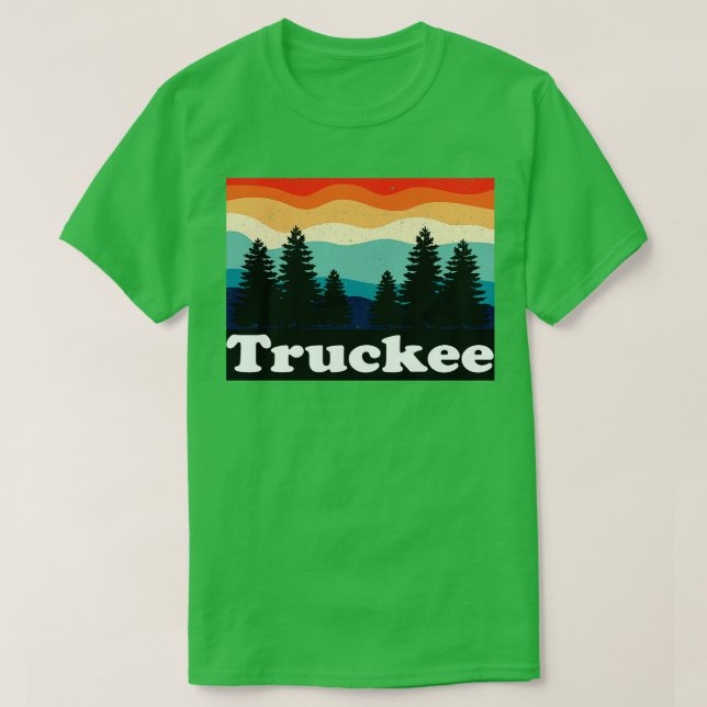 Truckee Retro T-Shirt (Design Front)