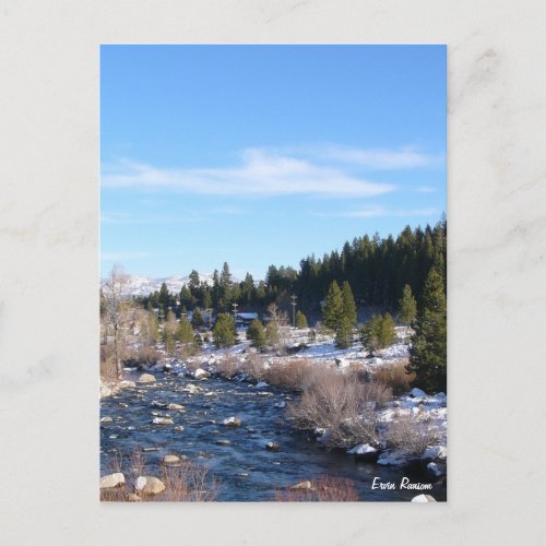 Truckee River Postcard