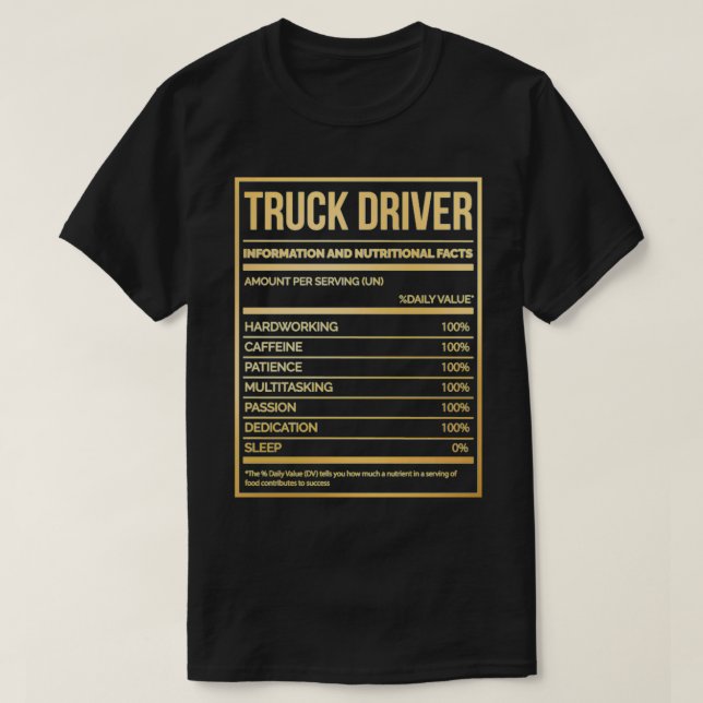 Trucker 13 T-Shirt (Design Front)