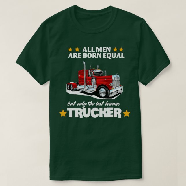 Trucker 15 T-Shirt (Design Front)
