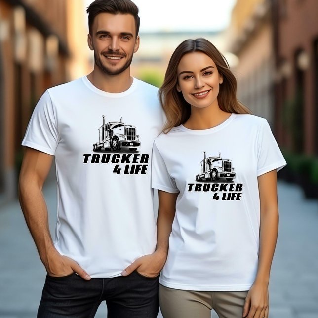 Trucker 4 Life Unisex T-Shirt (Creator Uploaded)