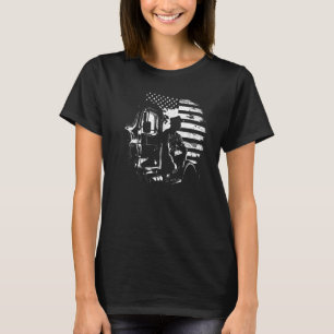 trucker American Big Rigs Diesel Truck Driver 95 T-Shirt