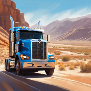 Trucker and Apple Template Hoodie