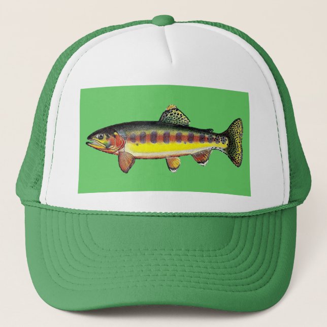 Trucker cap “Trout Golden delicious " (Front)