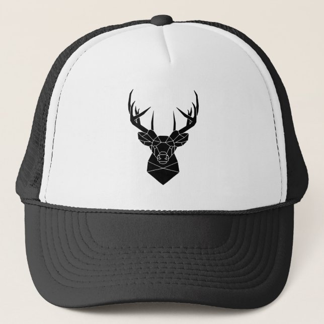 Trucker Cap with Deer / Truckermütze mit Hirsch (Front)