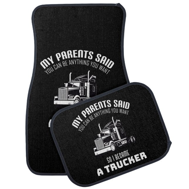 Trucker  car floor mat (Set)