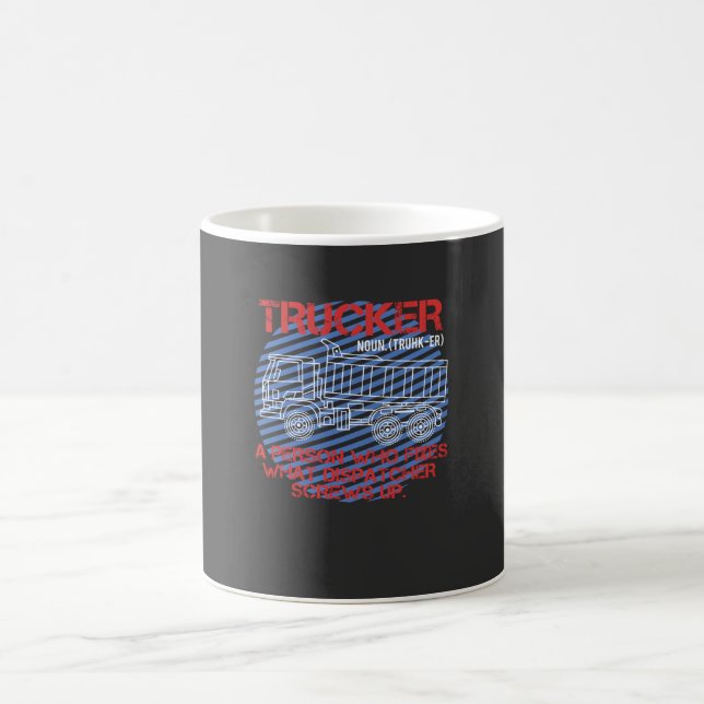 Trucker Coffee Mug (Center)