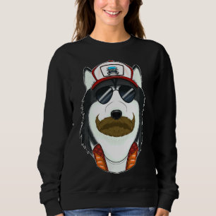 Trucker Dog I Truck Driver Husky Sweatshirt