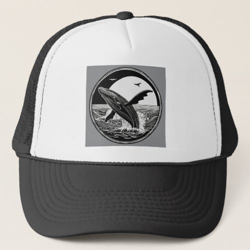 Trucker Dolphin Hat