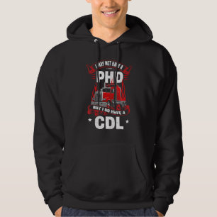 Trucker For Men Women CDL Truck Driver Trucking Hoodie