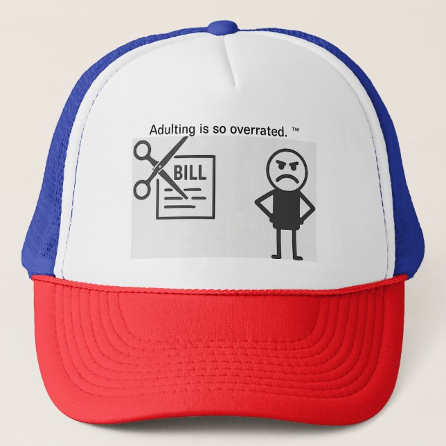 Trucker Hat, Baseball Cap (Front)
