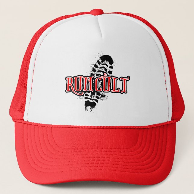 Trucker Hat by RunCult (Front)