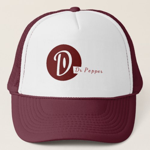 Trucker Hat For anyone who loves Dr Pepper