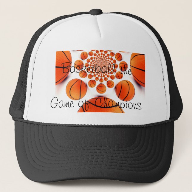 Trucker Hat for Basketball Drivers (Front)