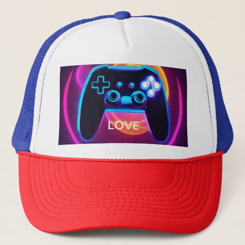 Trucker Hat For Gamers With Love